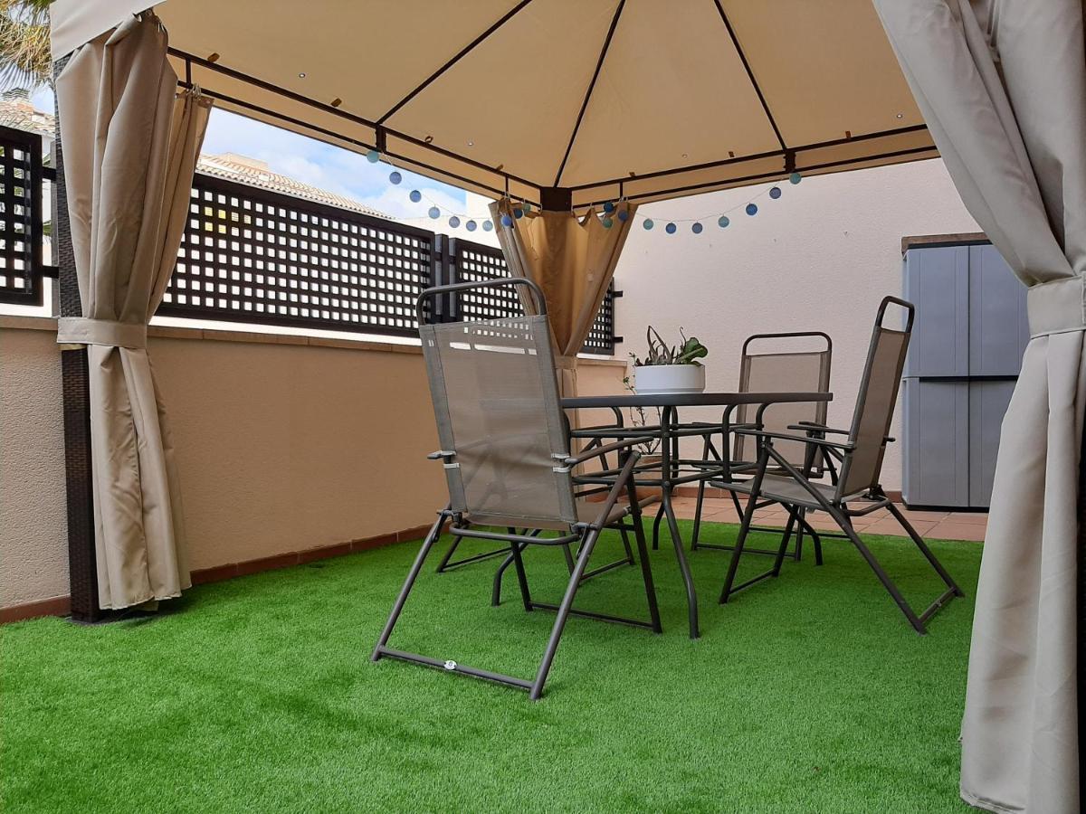 Gran Terraza Con Piscina Apartment Sant Jaume d'Enveja Exterior photo